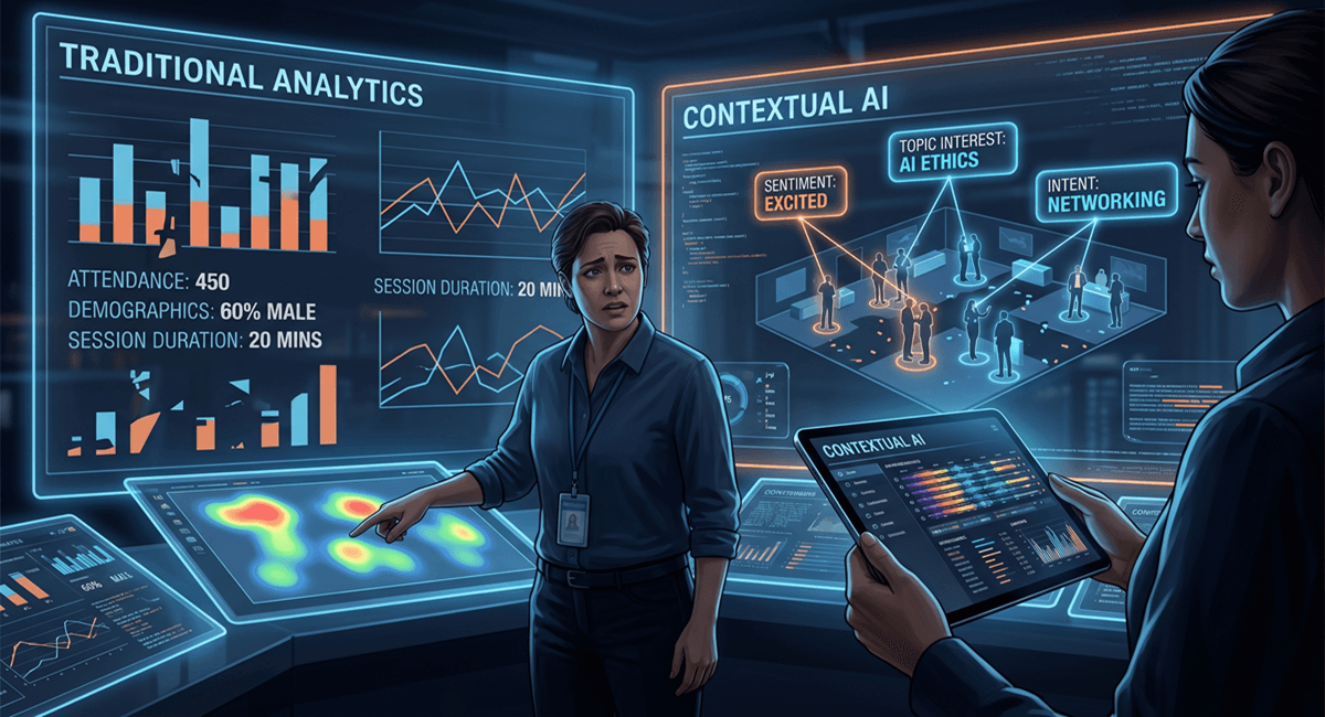 Why Contextual AI Beats Traditional Analytics in Understanding Event Audiences