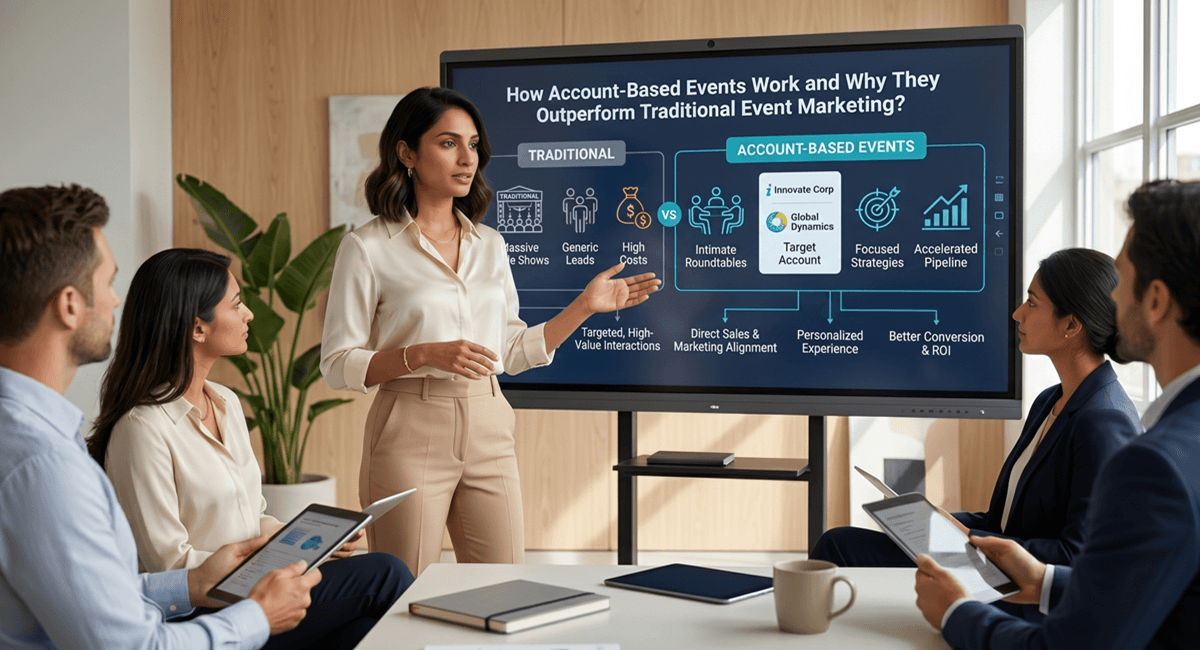 How Account-Based Events Work and Why They Outperform Traditional Event Marketing?